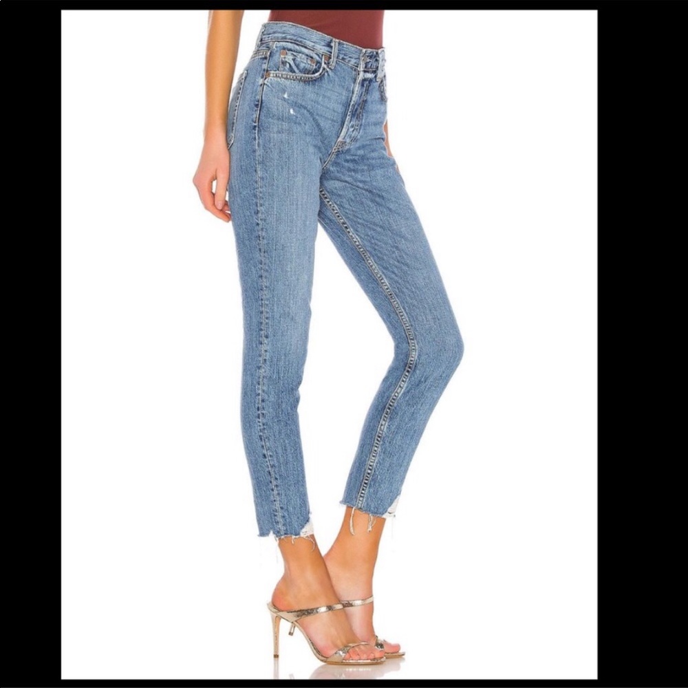 Karolina 100% cotton high rise jeans 25